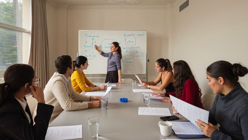 Sesión de capacitación in-company