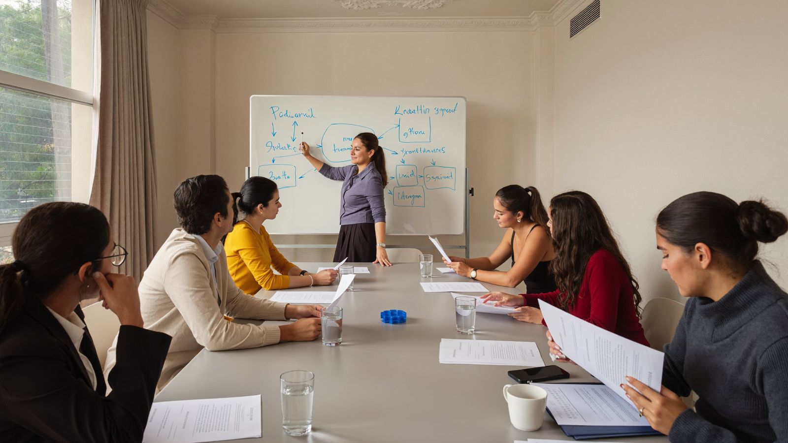 Sesión de capacitación in-company